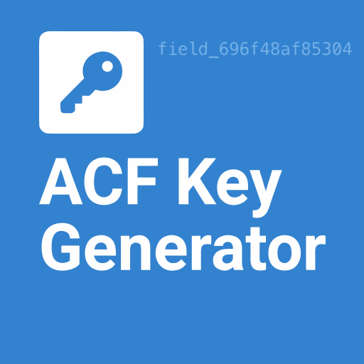 ACF Field Key Generator